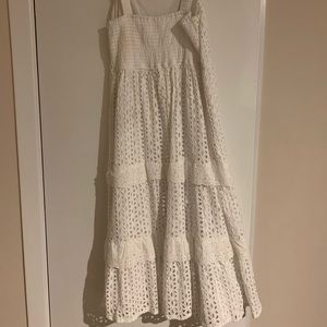 White lace dress